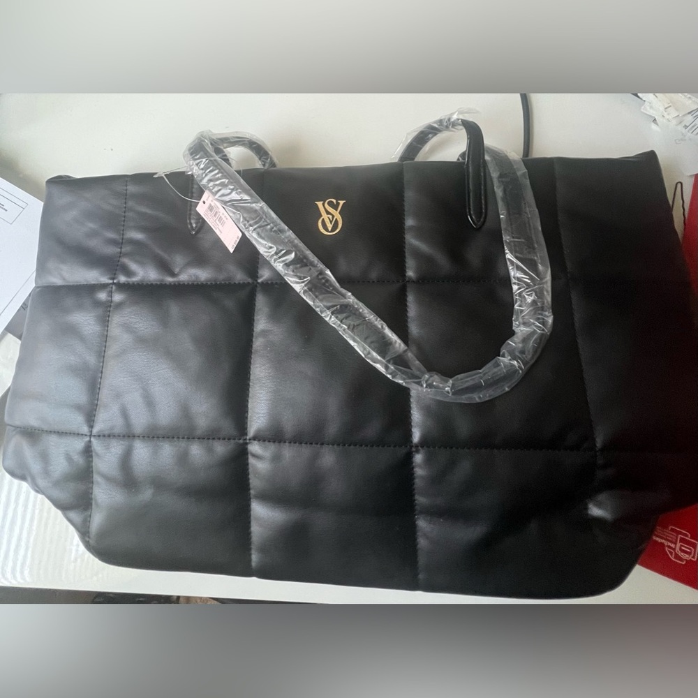 Puffer tote bag